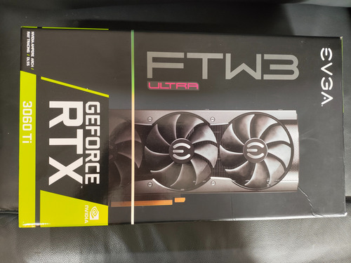 Placa Gráfica Evga Nvidia Geforce Rtx 3060 Ti 8gb Ftw3 (Usado)