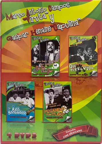 Un Par A Todo Dar Viruta Y Capulina Pelicula Completa Viruta Y Capulina | Paquete Películas 4 Dvd´s Colección