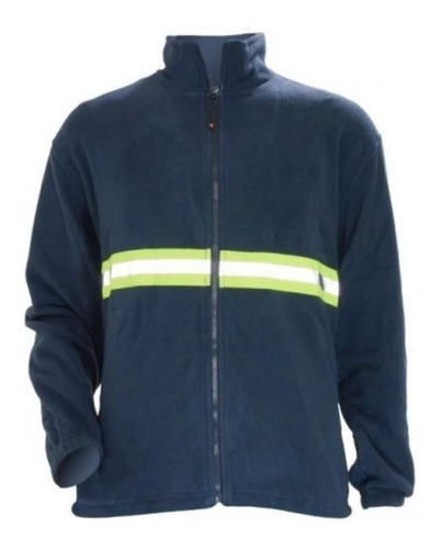 Campera Polar Con Reflectivo   Montevideo Uniformes