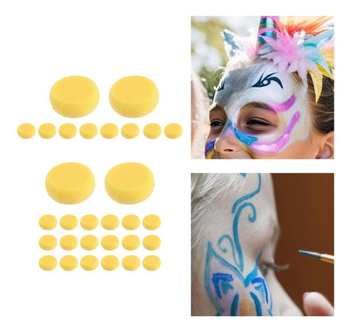 Esponjas De Pintura Facial Esponjas De Pintura 10 Piezas