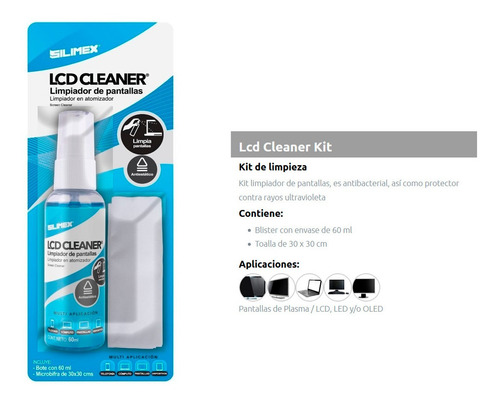 +kit Limpieza 4 En 1 Pc Espuma Spray Aire Comp Paños
