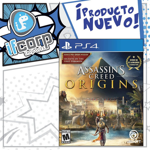 Assassins Creed Origins Edicion Estandar Ps4