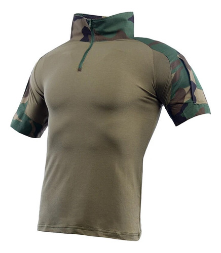 Camisetas Militares Tácticas Para Hombre, Camuflaje, Caza Mi