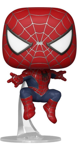Imagen 1 de 3 de Figura De Accion Spider-man 1158 Friendly Neigborhood Spider-man No Way Home Marvel Funko Pop