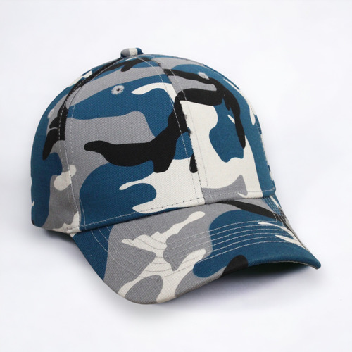 Gorra Cachucha Gabardina De Algodón Colores Camuflaje 3216