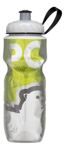 Polar Botella Agua Aislada 20 Oz Green Big Bear