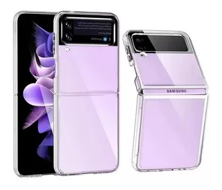 Funda Para Samsung Galaxy Z Flip 3 5g Transparente Cristal