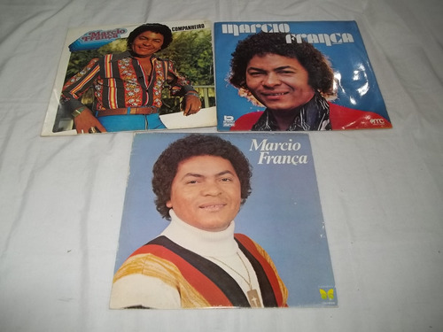 Lp Vinil Marcio França - 3 Discos