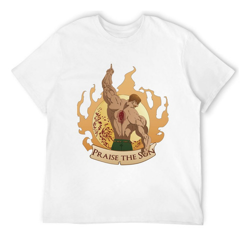 Escanor Praise The Sun Playera Playeras Gráficas Camisas D
