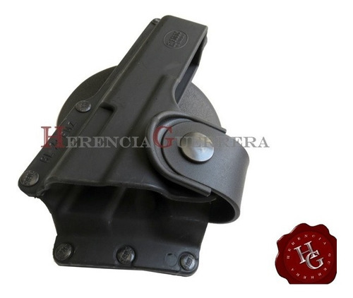 Imagen 3 de 7 de Funda Pistolera Fobus Tactical Ext Em17 Glock Sw Ruger Láser
