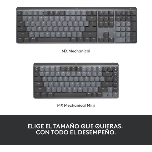 Logitech Mx Mechanical Teclado Inalámbrico Iluminado