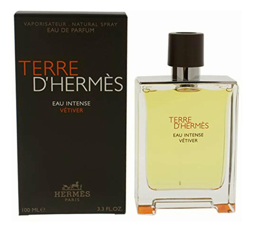 Hermes Terre Dhermes Eau Intense Vetiver For Men Edp Spray