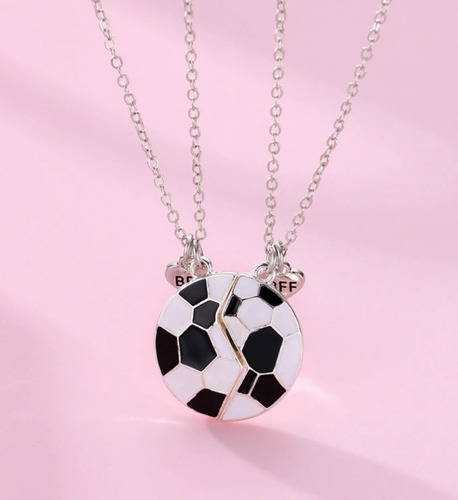 Par De Collares Duo Bff Pareja Amistad Deportivos Teams Futbol
