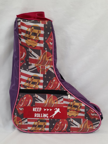 Imagen 3 de 6 de Bolso De Patin Artistico Alforja Estampado / Sublimado