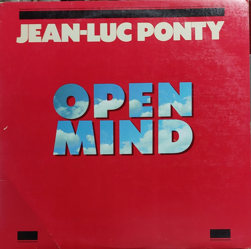 Vinilo Jean-luc Ponty - Open Mind - 1 Lp Edición Americana