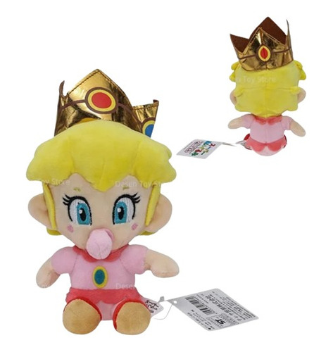 Peluche De Peach Rosalina Daisy Babys Mario Bros Nintendo