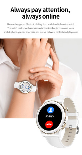 Imagen 9 de 10 de Relojes Mujer Hombre Smartwatch Inteligente Llamadas Retina