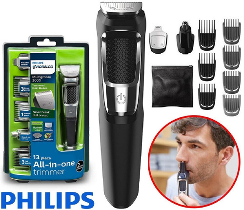 Afeitadora Philips Todo En 1 Barba Nariz Garantia Original