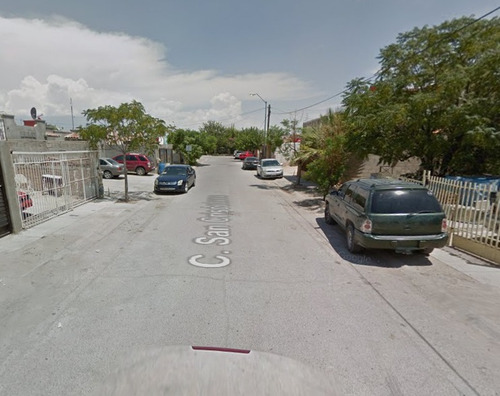 Sk01- Casa En Remate Bancario En C. San Crisostomo, Cd. Juarez, Chihuahua. (65% Debajo De Su Valor Comercial, Solo Recursos Propios)