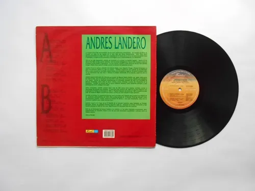 Andres Landero Y Su Conjunto Grandes Cumbias Lp Vinilo 1995 (Usado)