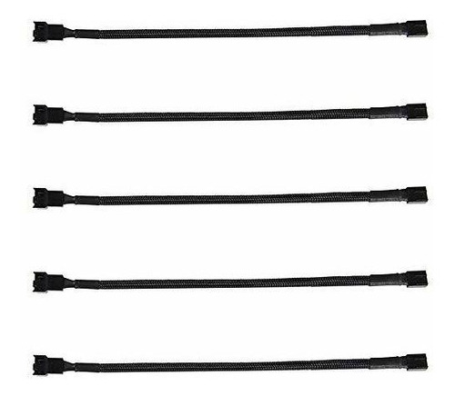 Cable Threebulls 5 Pack 4-pin Pwm Fan Splitter Cable, Sleeve