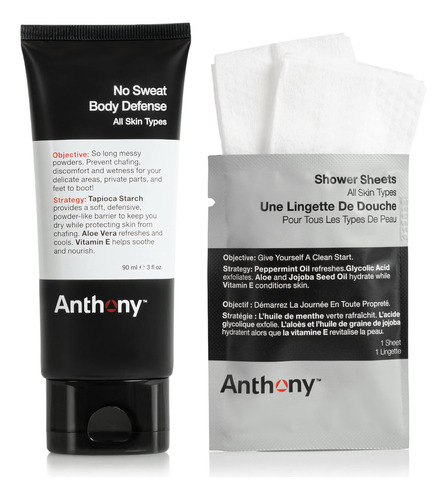 Anthony No Sweat Body Defenseand - Paquete De Sabanas De Duc