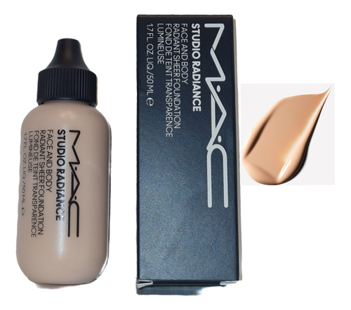 Base Mac Studio Radiance Face And Body Ligera Natural 50 Ml