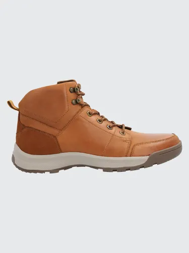 Botín Cuero Hombre Theobald Café Claro Hush Puppies