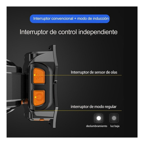 Y D Lampara Tipo Minero Recargable Lamparas De Caceria