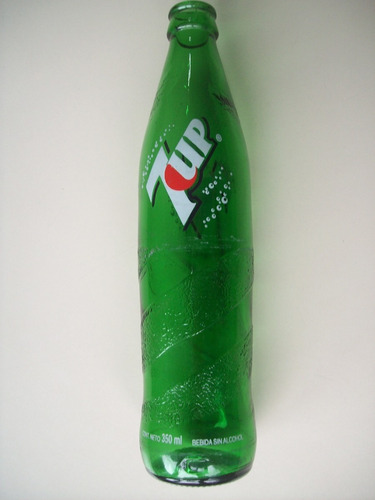 Antigua Botella De 7-up Tipo Bar - No Pepsi, Coca Cola