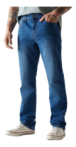 Jeans Hombre Foster Básico Slim Fit               