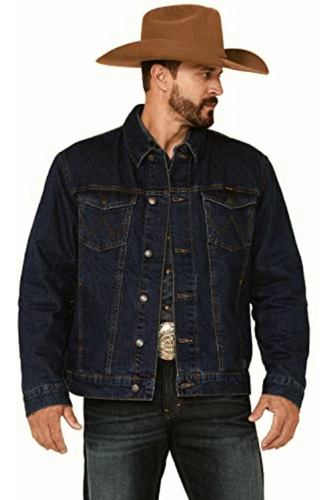 Wrangler Chaqueta Vaquera Forrada Estilo Occidental Para,