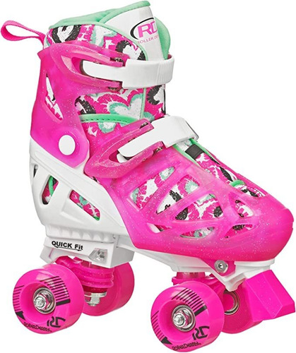 Roller Derby Track Star Adjustable Roller Skates For Beginn.