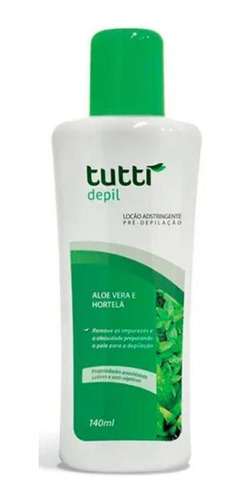 Loção Adstringente Aloe Vera E Hortelã 140ml Super Premium