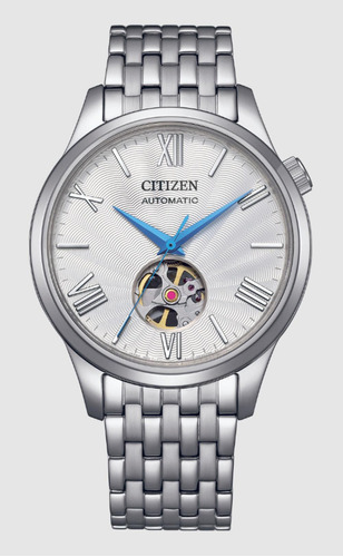 Reloj pulsera Citizen Automático Reloj Citizen Hombre NH9130-84A Automatico de cuerpo color plateado, analógico, para hombre, con correa de acero inoxidable color