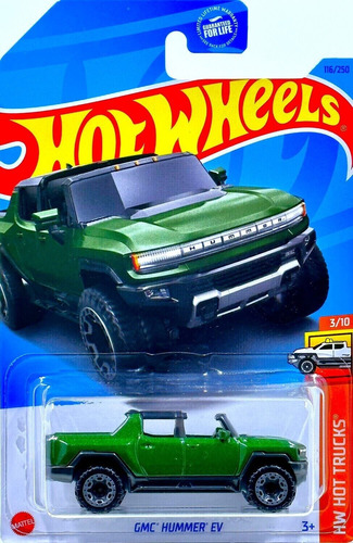 Hotwheels Camioneta Gmc Hummer Ev + Obsequio 