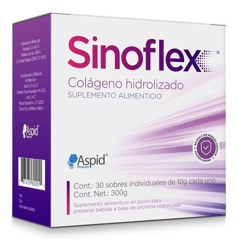 Sinoflex Colágeno Hidrolizado 30 Sobres