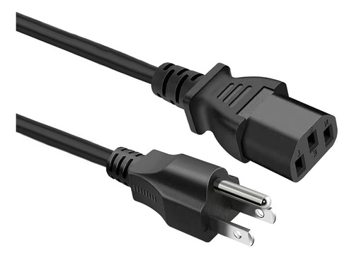 Liansum 5 Ft 18 Awg 3 Prong Plug Ac Cable Para Samsung, Tos