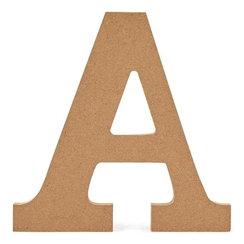 Letras Del Alfabeto De Madera Para Manualidades Letras 3d