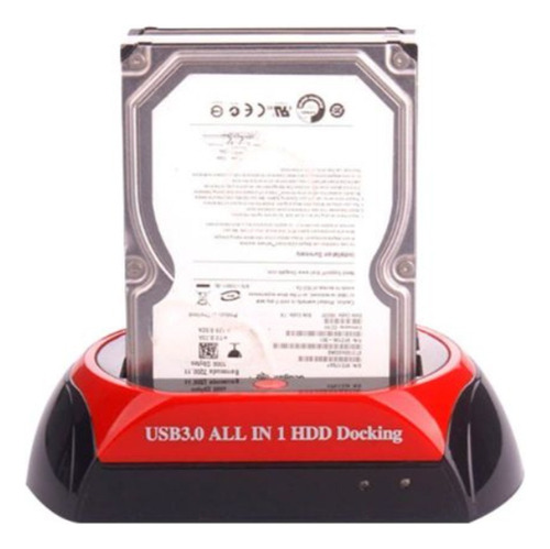 Docking Discos Sata Ide 2.5 Y 3.5 Usb 3.0 Hdd + Fuente 12v3a