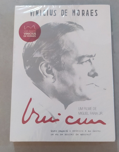 Dvd Duplo Vinicius De Moraes - Lacrado De Fábrica