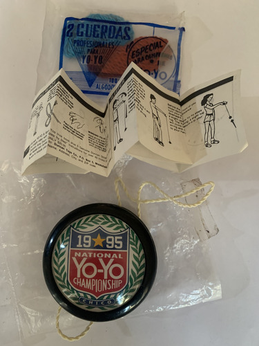 Duncan Yoyo Vintage De Los 70s Emperador Mariposa Original Negro (Usado)