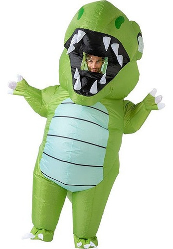 Disfraz De Fiesta Inflable De Dinosaurio Para Adultos 1