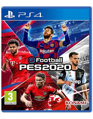 Pes 20 Ps4. Español. Incluye A Ronaldinho. Físico.