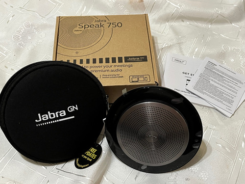Jabra Speak 750 Altavoz Portátil Oficial Nuevo Negro (Usado)
