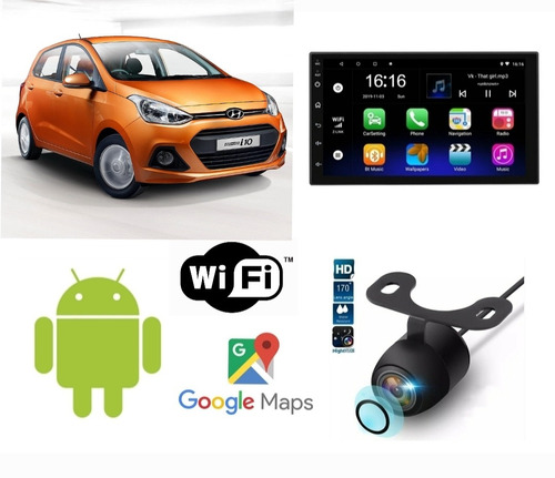 Radio Multimedia Android Kit Completo Hyundai Grand I10