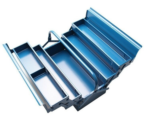 Caja Para Herramienta 5 Cajones 430mm 3300 Bgs Color Azul acero