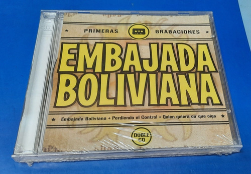 Embajada Boliviana Primeras Grabaciones 2cd Nuev Edicarg Jcd