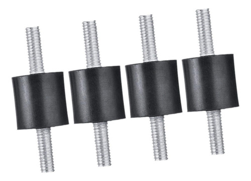 / 4 Piezas De Soportes Aisladores Antivibración De M6