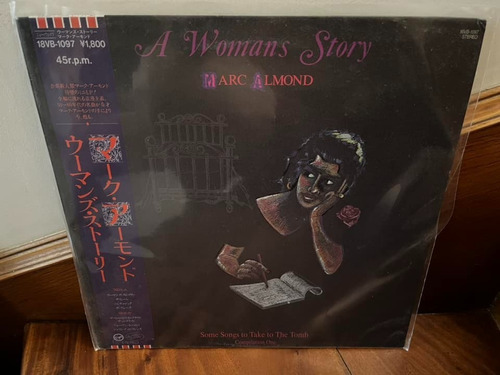 Marc Almond - A Woman's Story Lp Japones Obi De Época